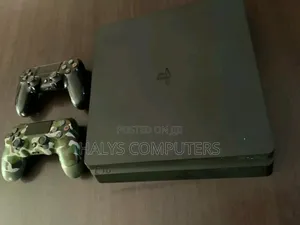 Play Station 4 Slim With More Cd Games