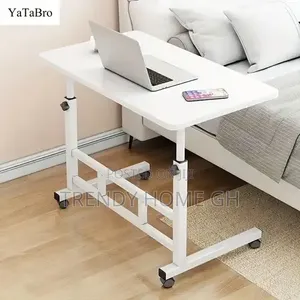 Height Adjustable Movable Laptop Table