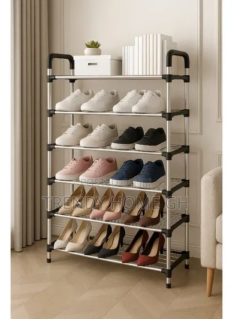 : 6-Layer Shoe Rack Organizer