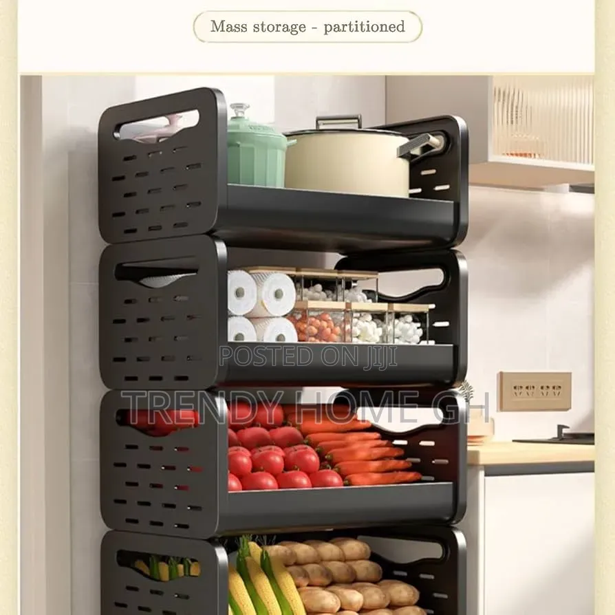 5-Tier Multipurpose Kitchen Vegetable Rack