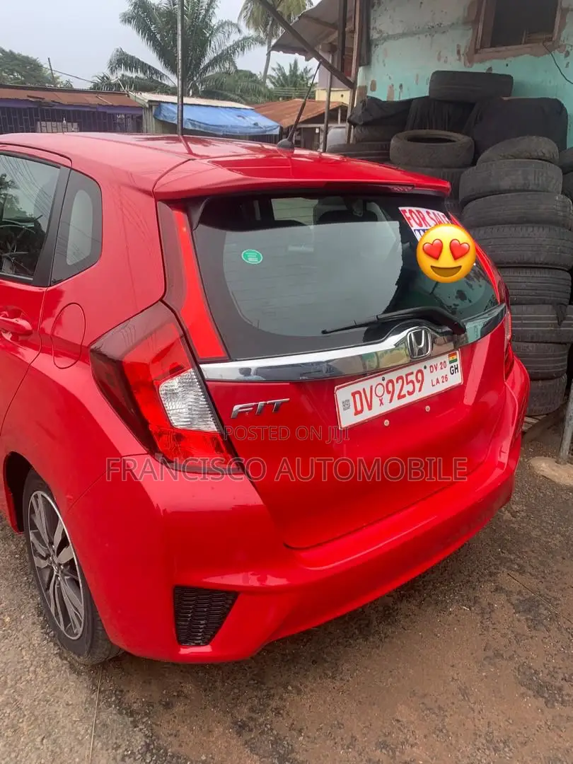 Honda Fit EX 2016 Red