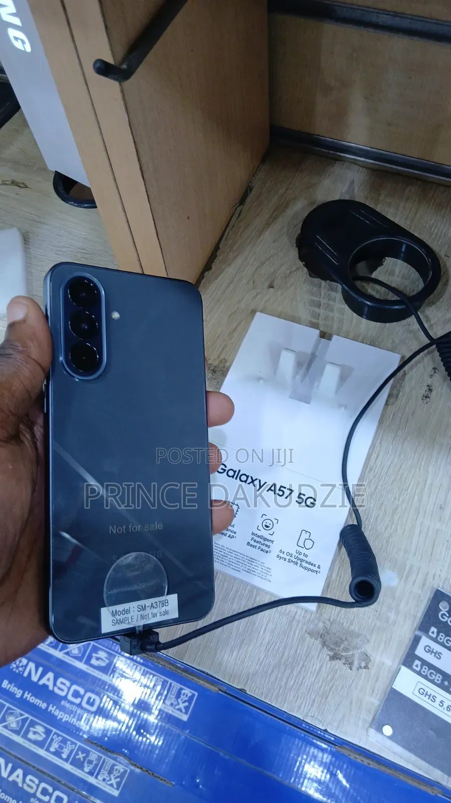 New Samsung A57 256 GB Black