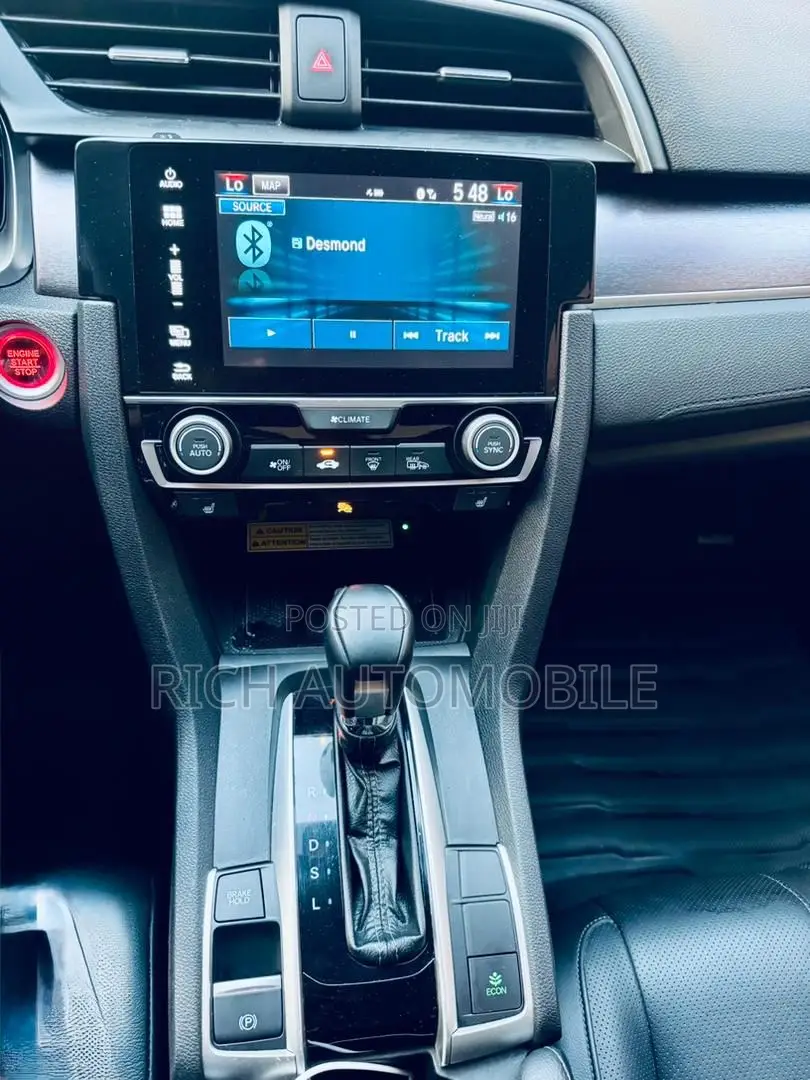 Honda Civic Touring Sedan 2018 Red