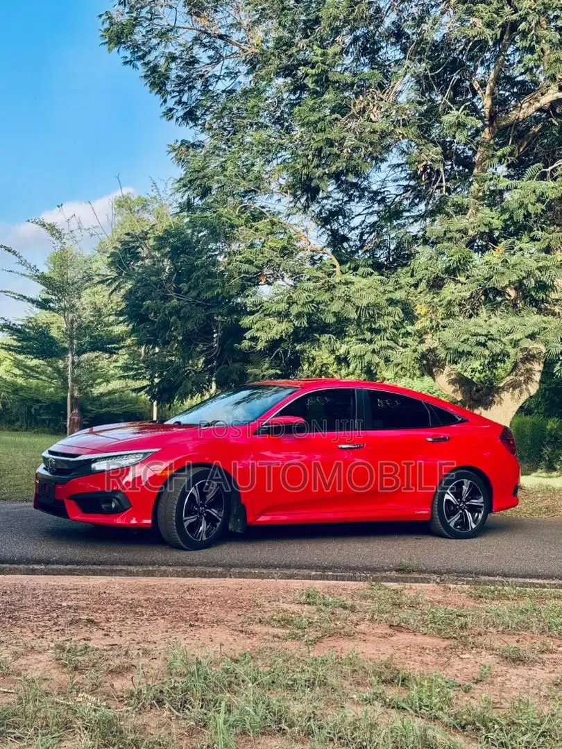 Honda Civic Touring Sedan 2018 Red