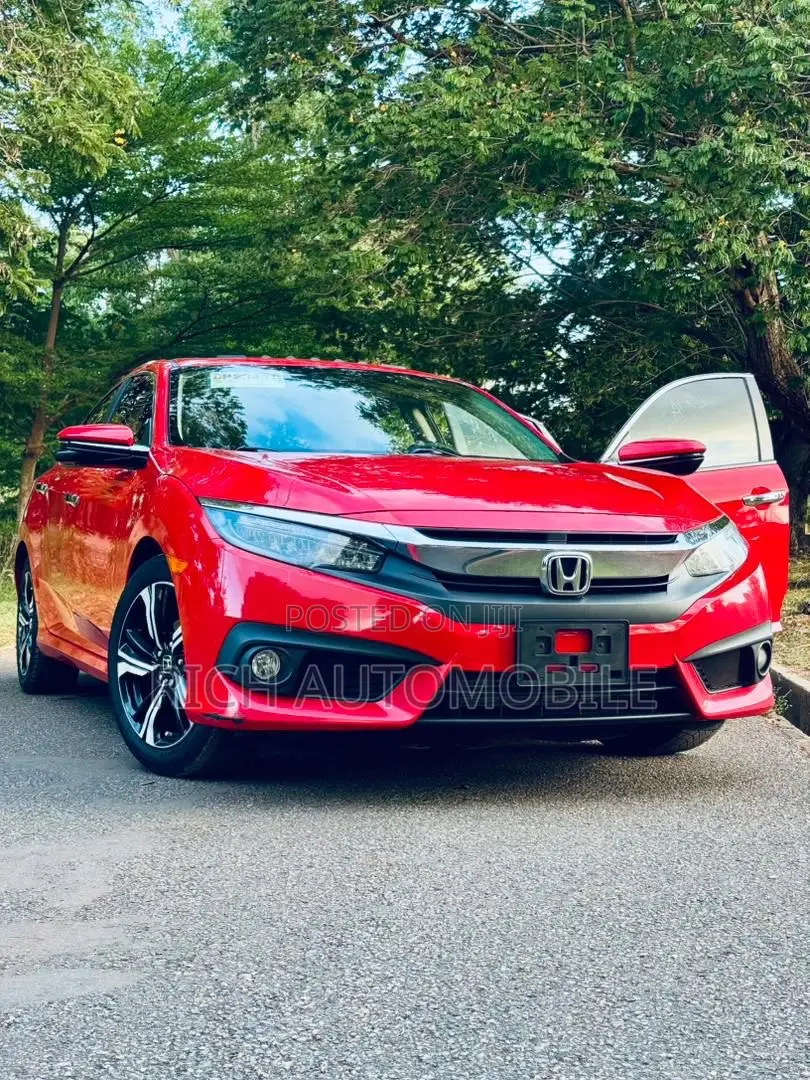 Honda Civic Touring Sedan 2018 Red
