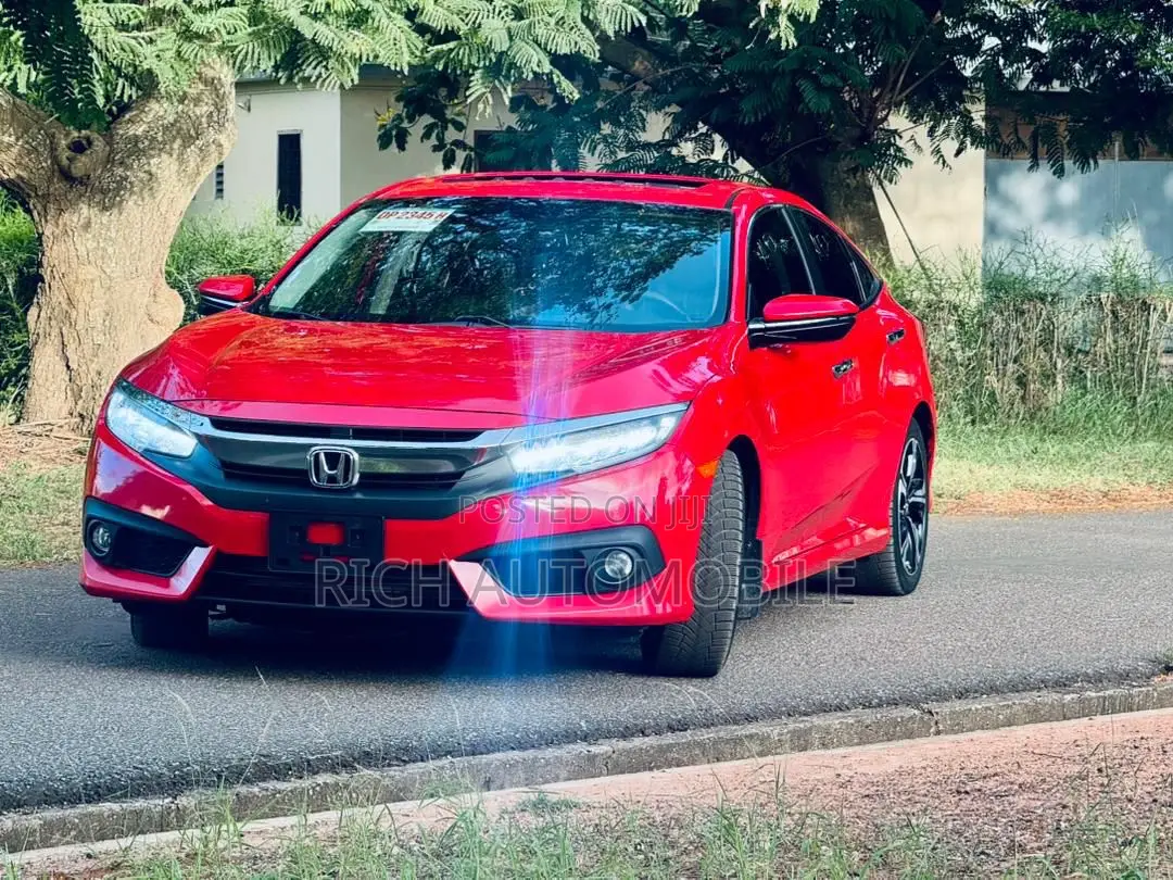 Honda Civic Touring Sedan 2018 Red