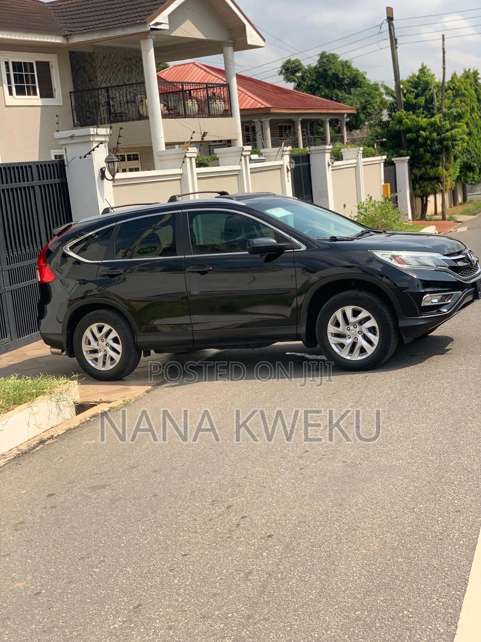 Honda CR-V EX-L 4dr SUV (2.4L 4cyl CVT) 2016 Black
