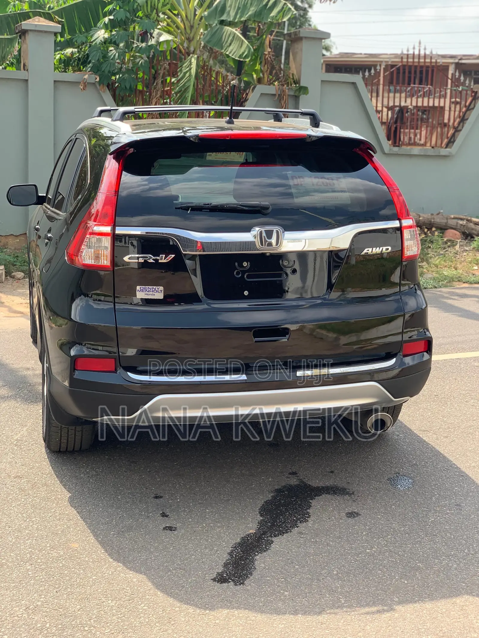 Honda CR-V EX-L 4dr SUV (2.4L 4cyl CVT) 2016 Black