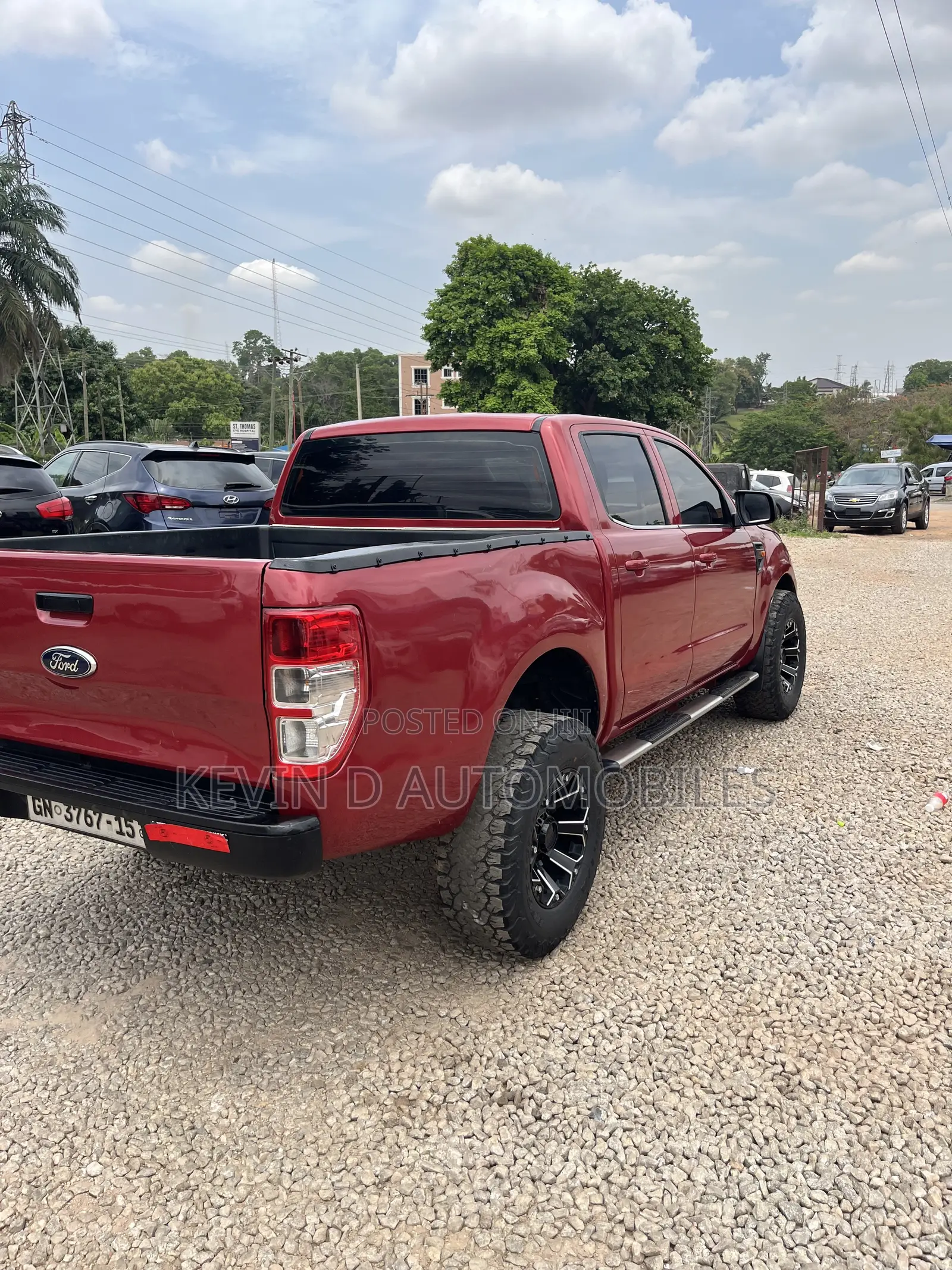 Ford Ranger Wildtrak 2012 Red