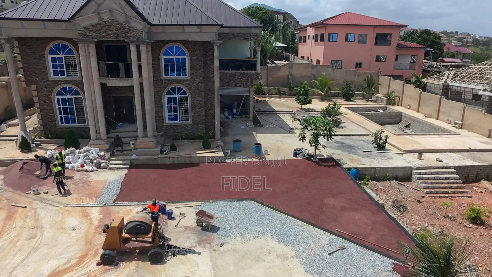 Stone Carpet Flooring or Epoxy Stone Resin