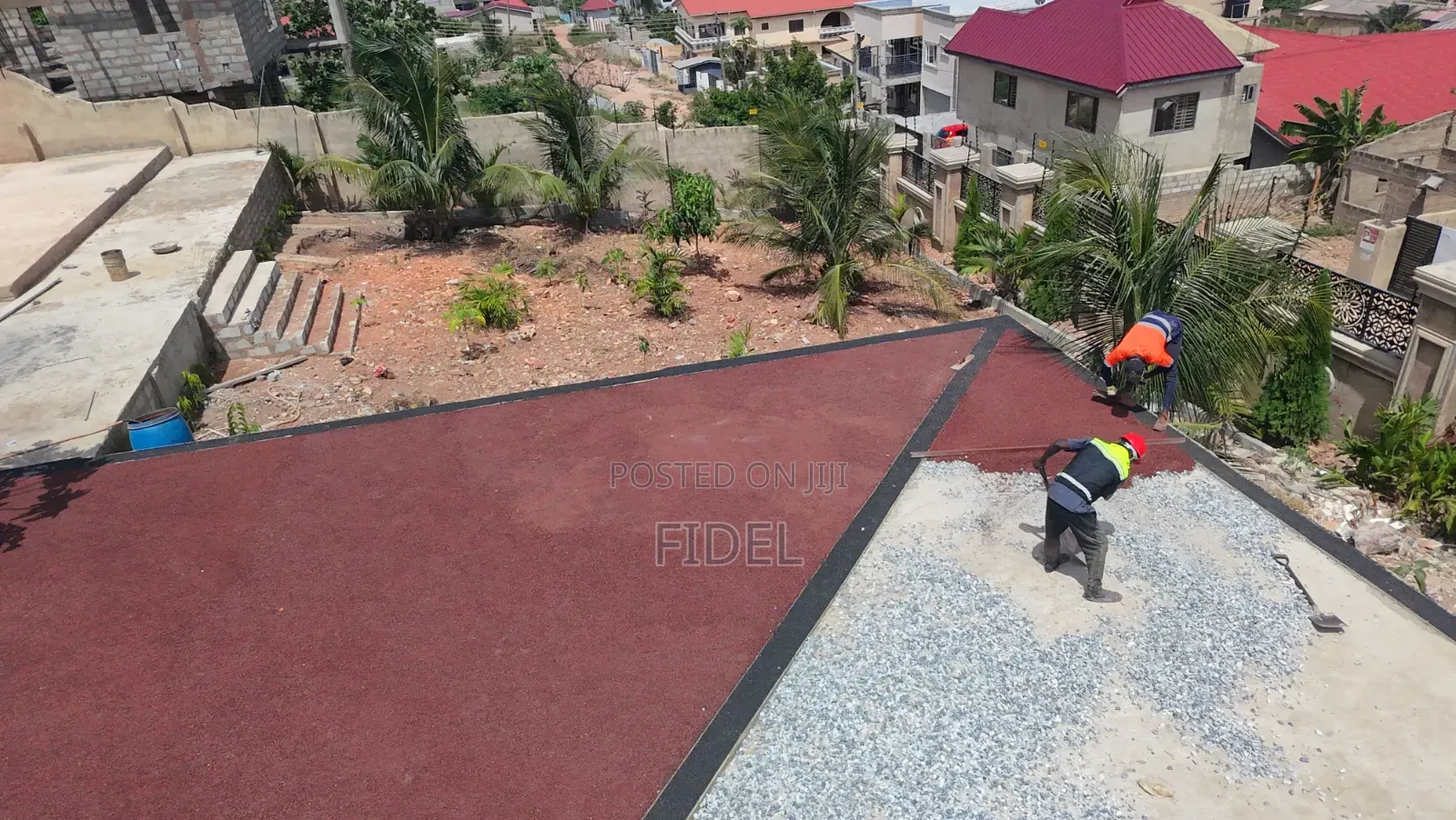 Stone Carpet Flooring or Epoxy Stone Resin