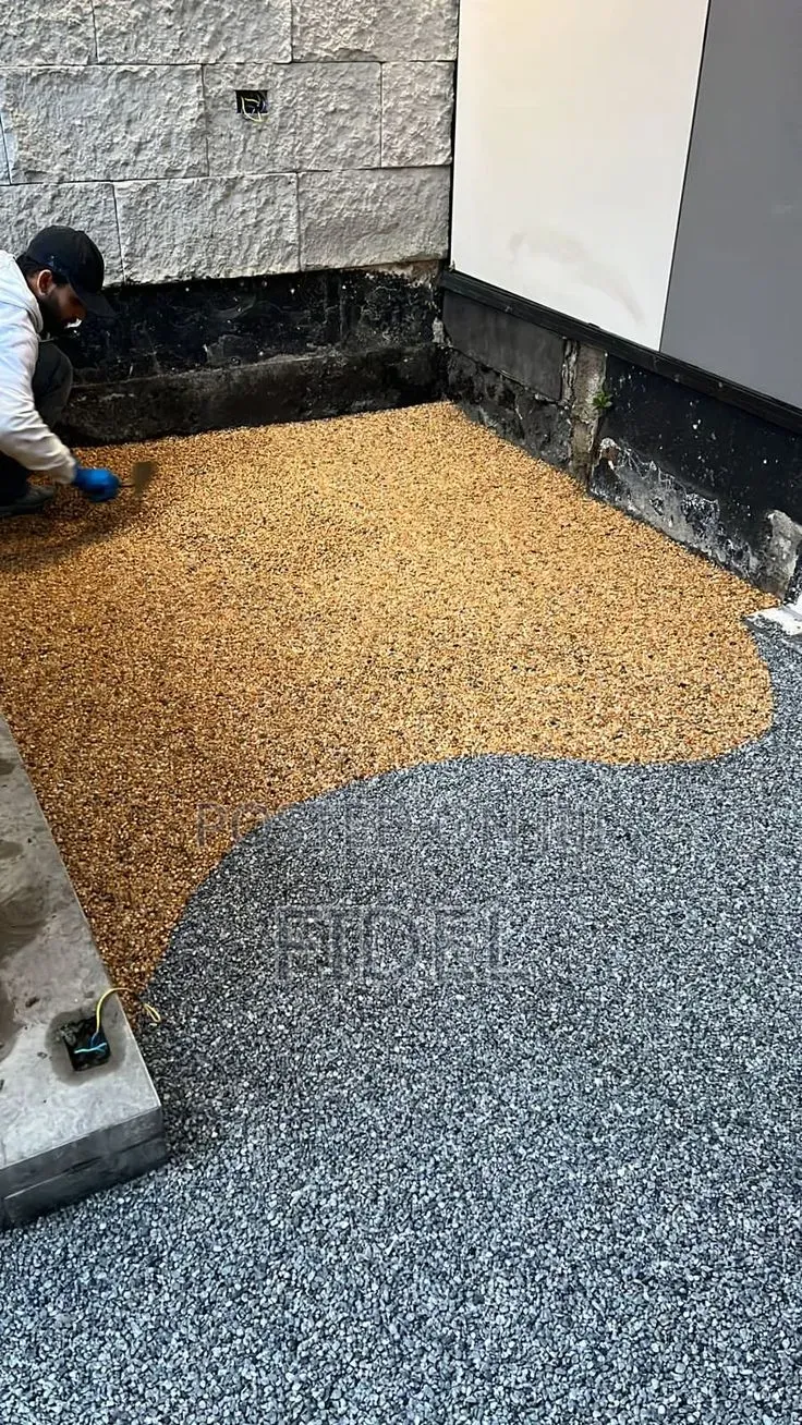 Stone Carpet Flooring or Epoxy Stone Resin