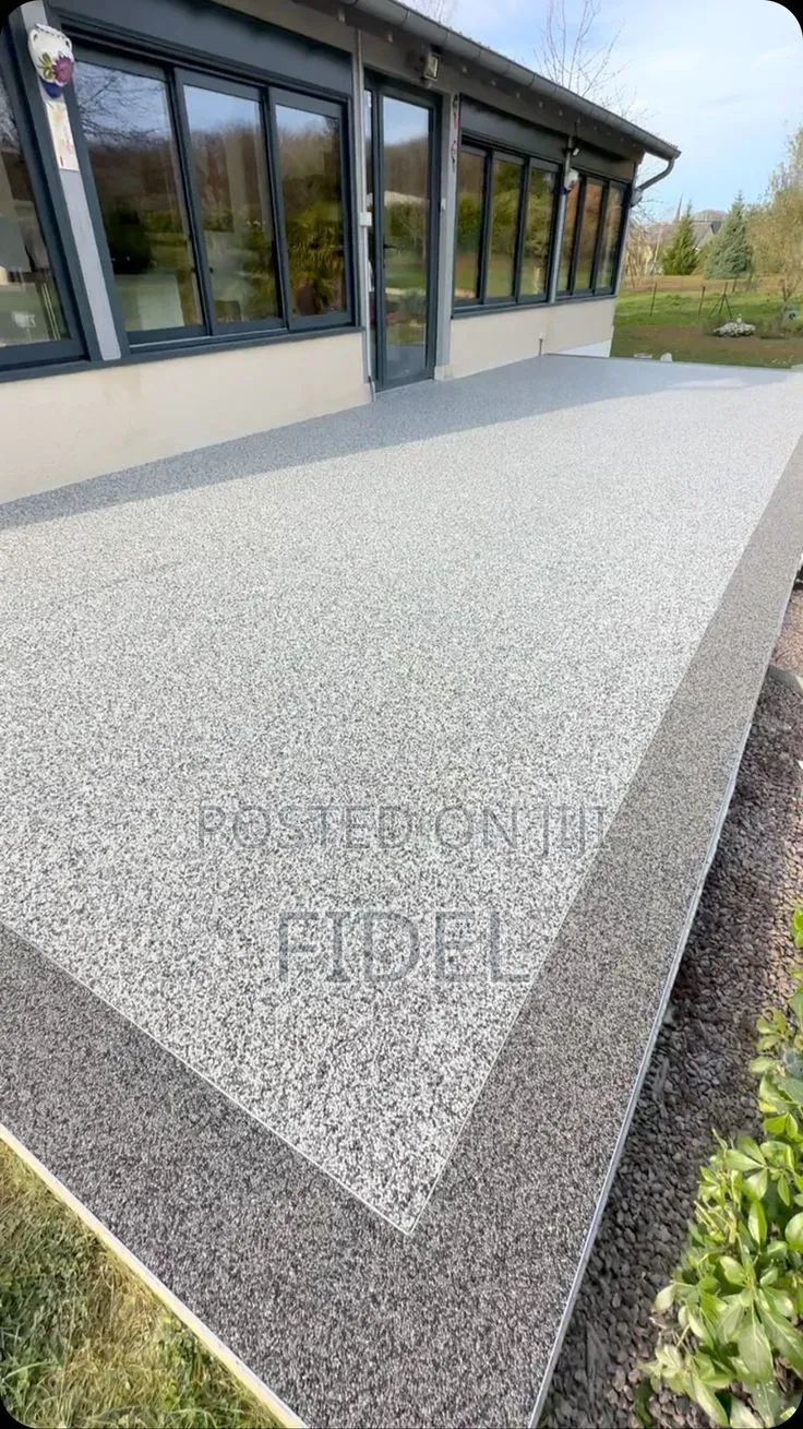Stone Carpet Flooring or Epoxy Stone Resin