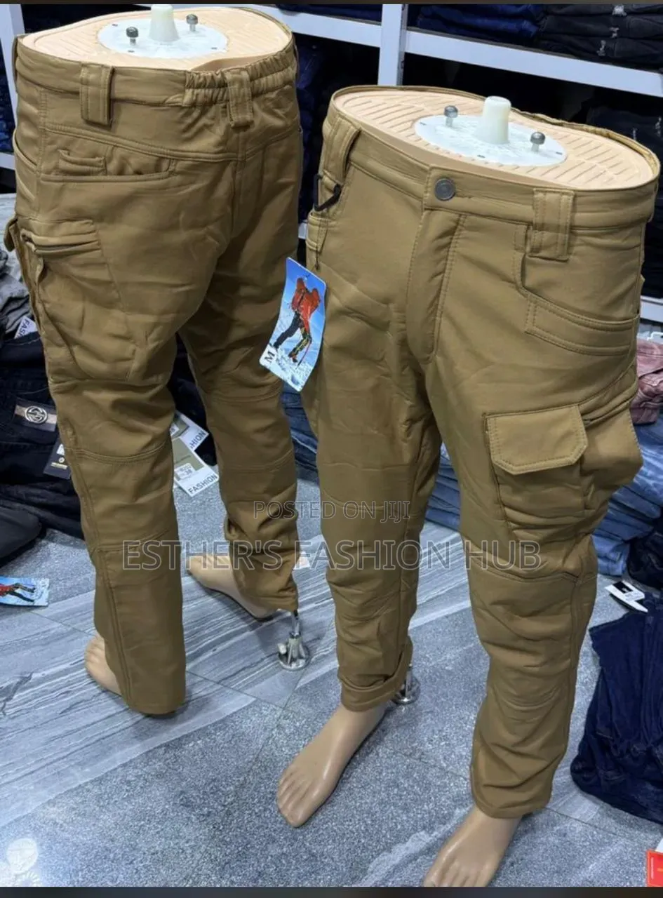 Men's Side Pocket (Cargo Pants) Trousers