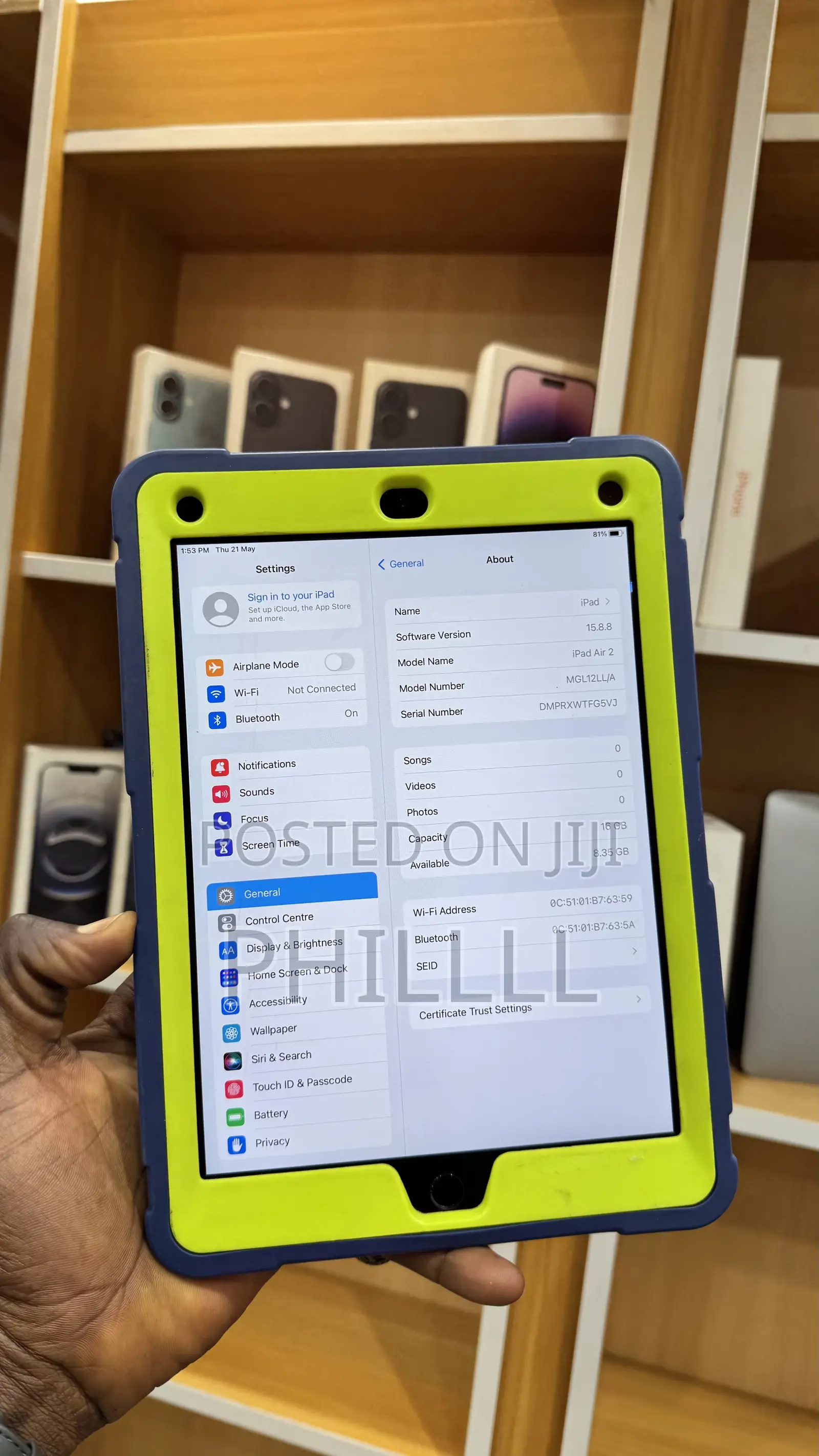 Apple iPad Air 2 16 GB Gray