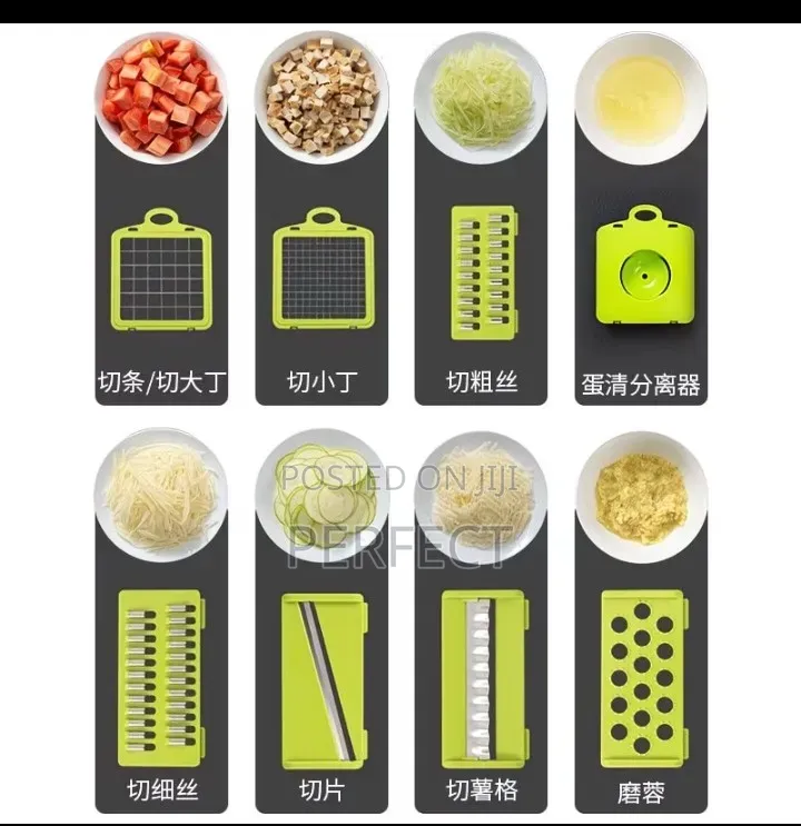 16 Pieces Vegetable Cutter