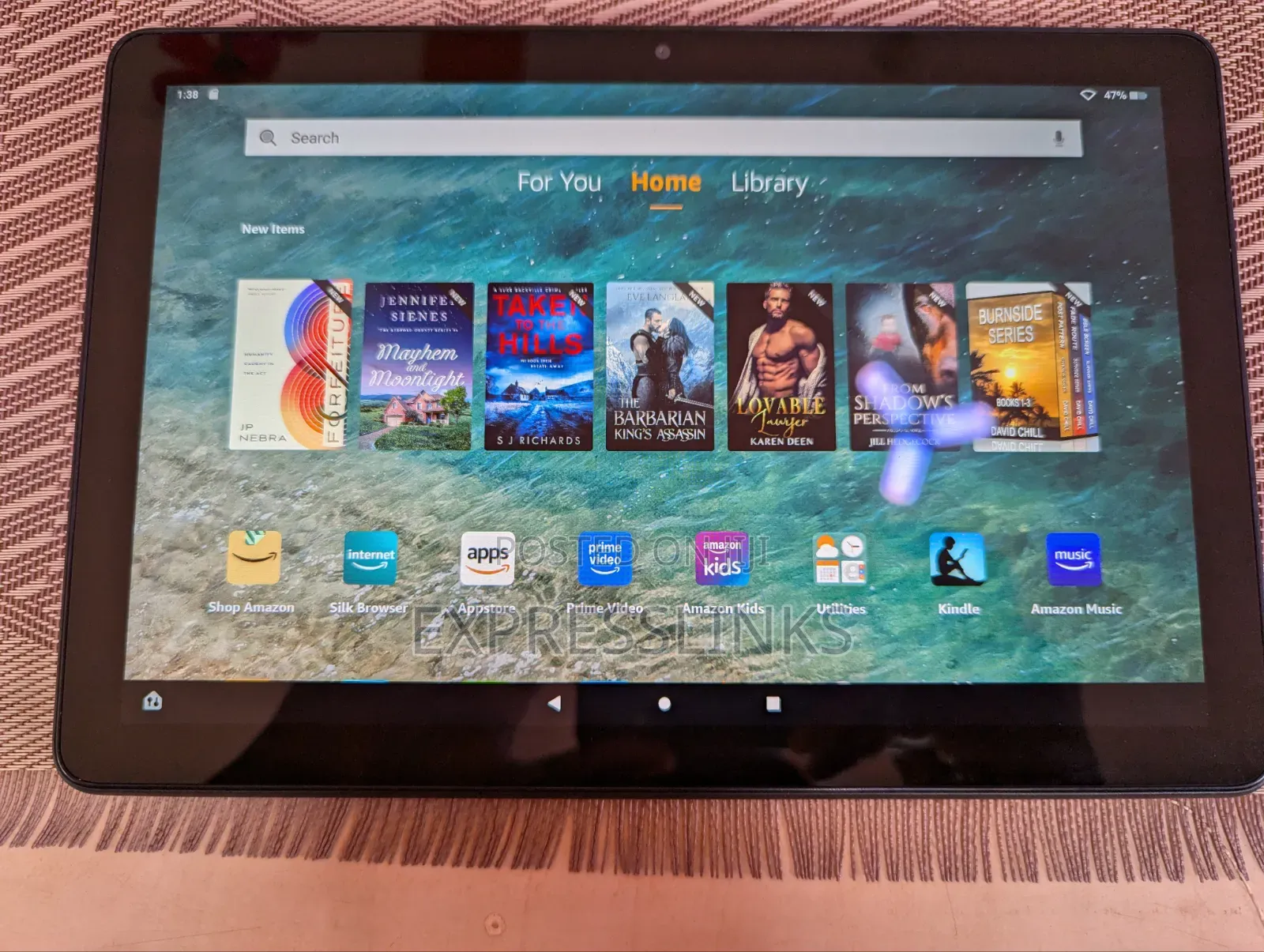 Amazon Fire HD 10 (2021) 32 GB Black