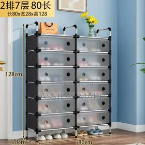 Modernized Covered Shoe Rack