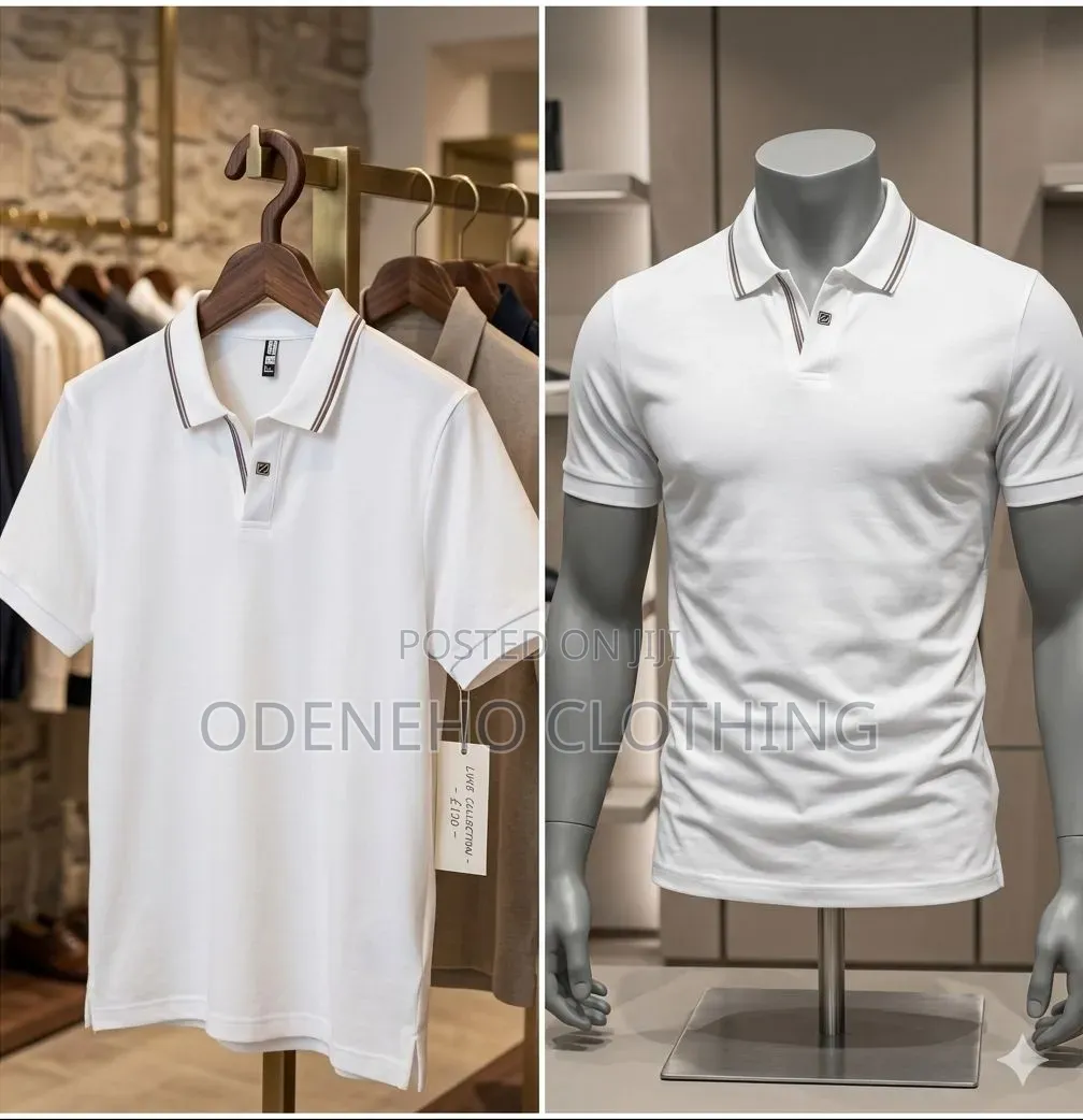 Quarter Zip White Club T