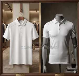 Quarter Zip White Club T