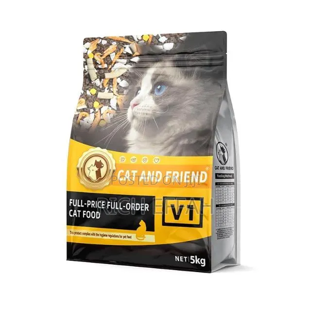 Cat Food 5kg (Containing Dried Meat, Fish, Chicken, Yolk Etc)