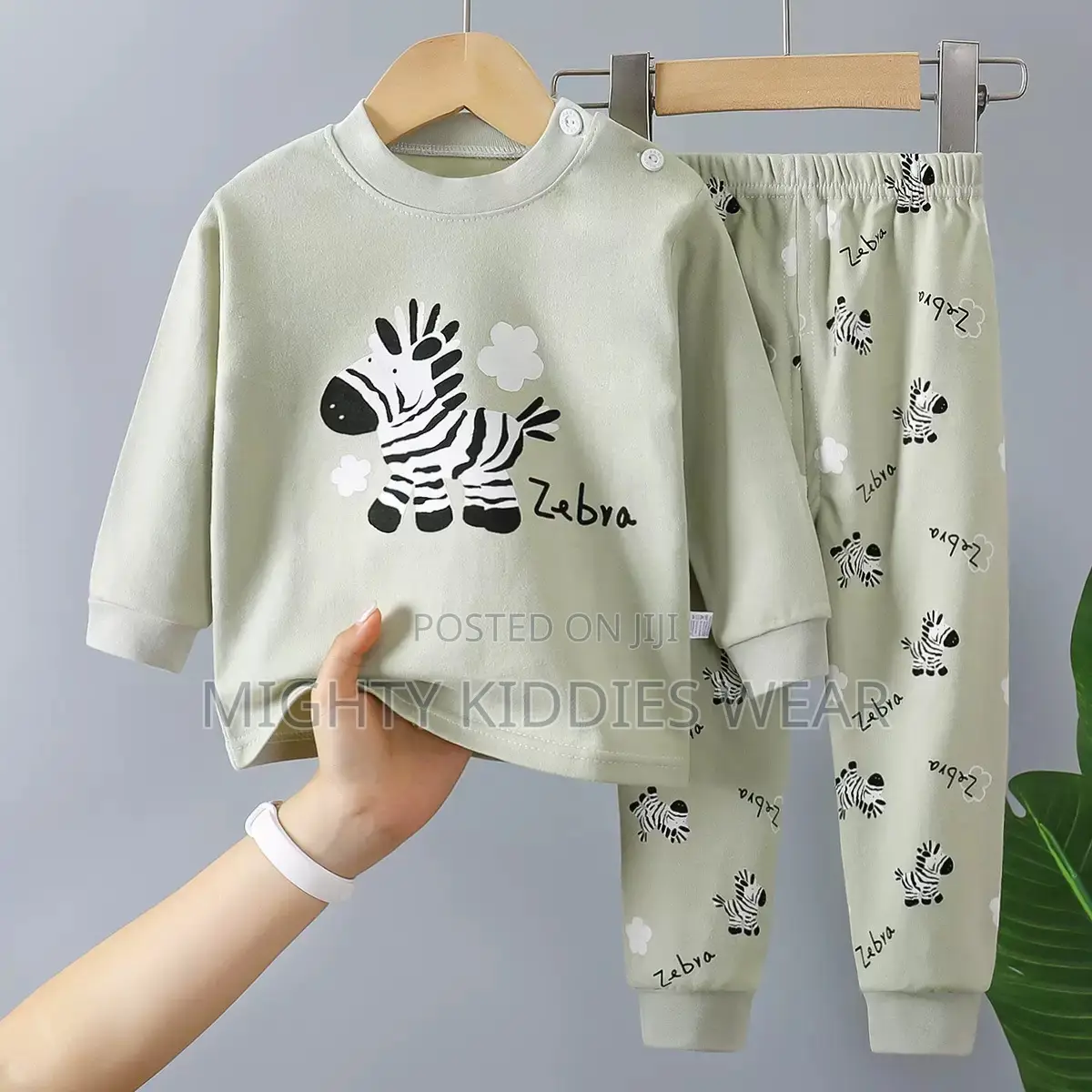 Children's Cotton Underwear Set, Loungewear Clothing, Age 1-5yrs