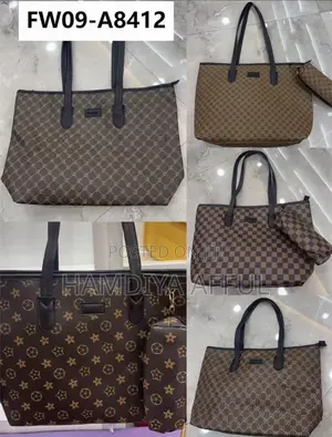 2in 1 Leather Tote Bags