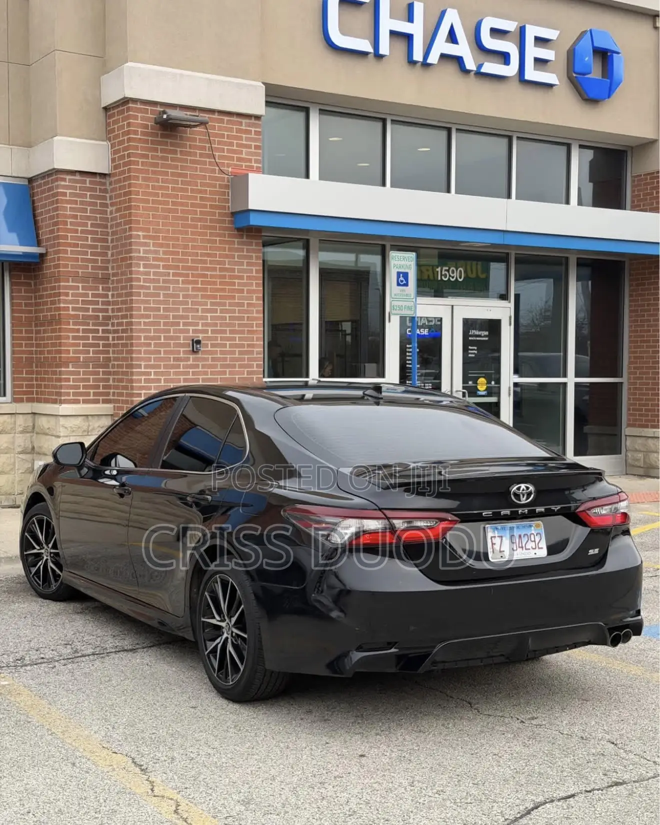 Toyota Camry SE 2021 Black