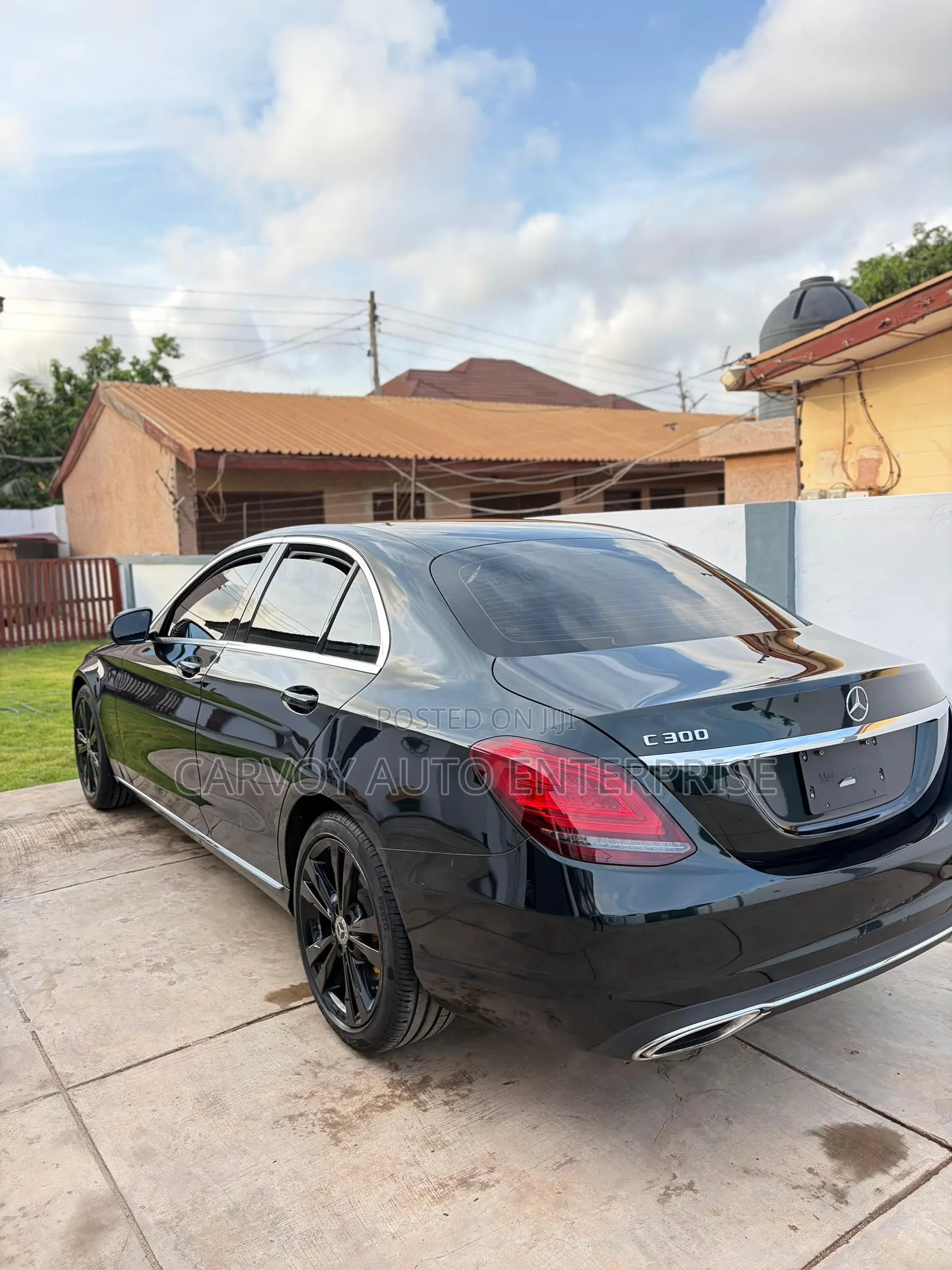 Mercedes-Benz C300 Base C300 AWD 4MATIC Sedan 2019 Black