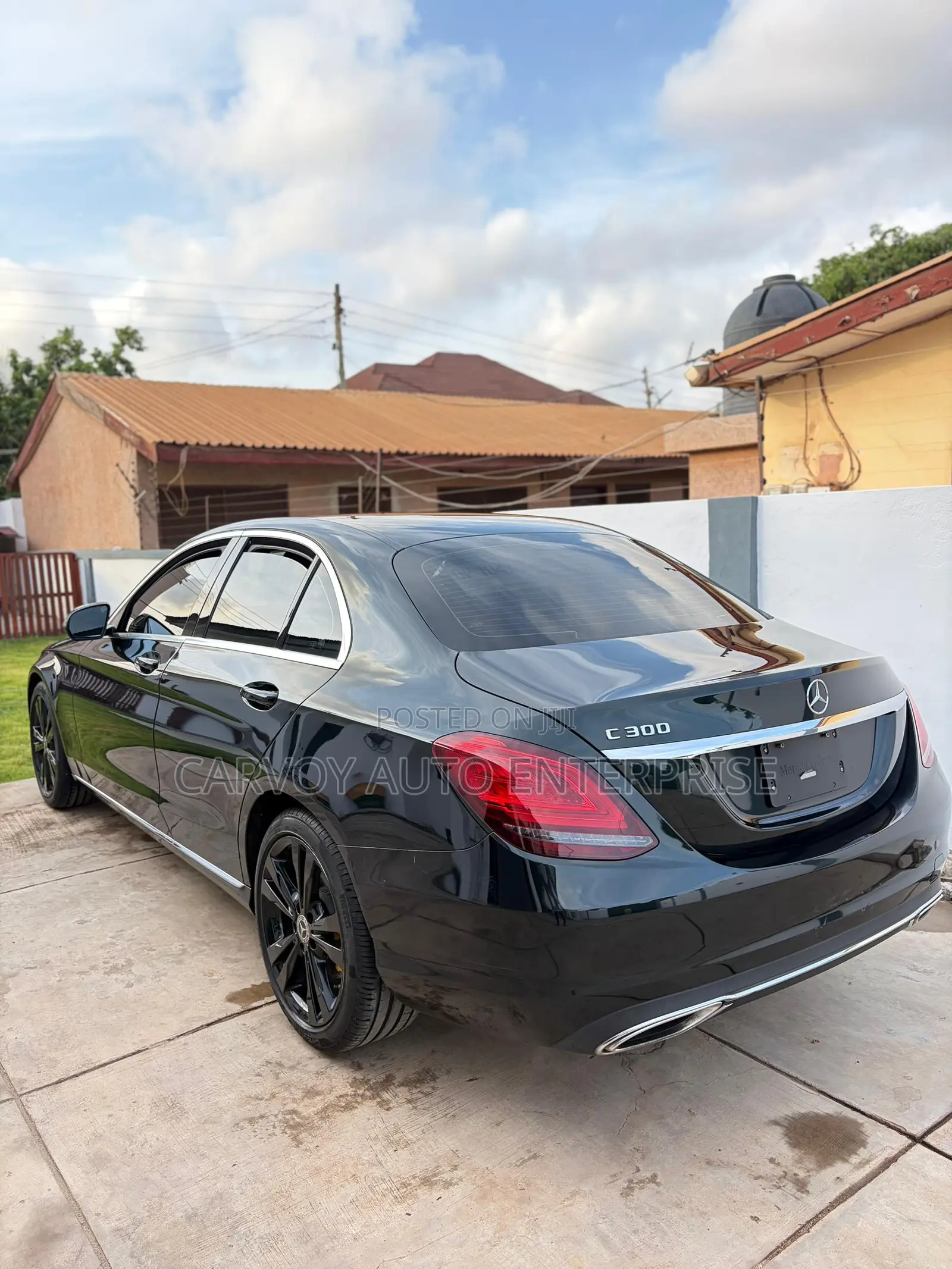 Mercedes-Benz C300 Base C300 AWD 4MATIC Sedan 2019 Black