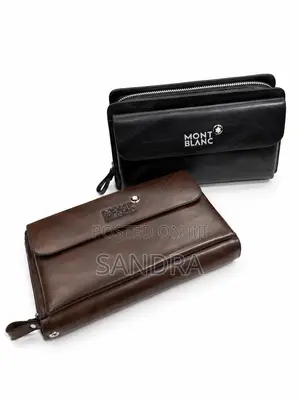 Mont Blanc Leather Pouch
