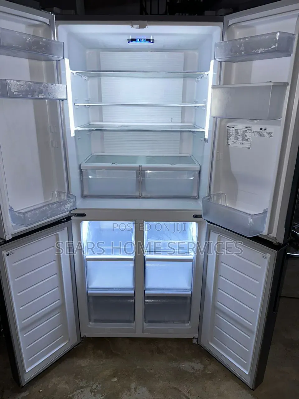 Uk Hisense French Door Fridge