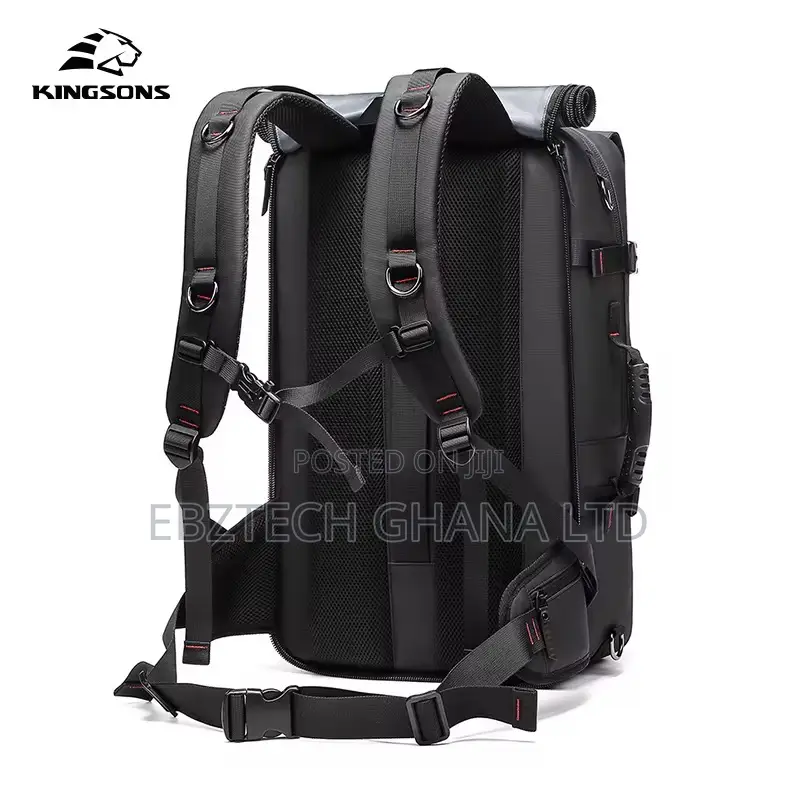Large Capacity Travel Backpack, Waterproof, Anti Theft Usb Bag