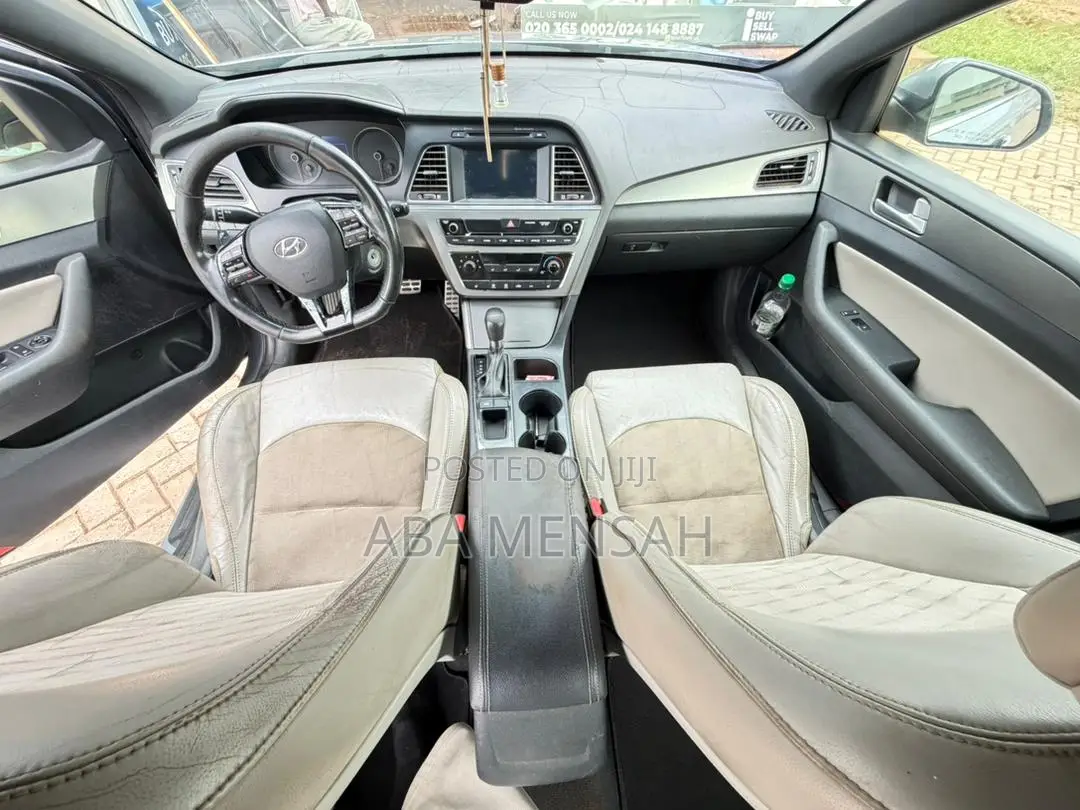 Hyundai Sonata Sport 2.0T Sedan FWD (2.0L 4cyl 6A) 2017 Gray