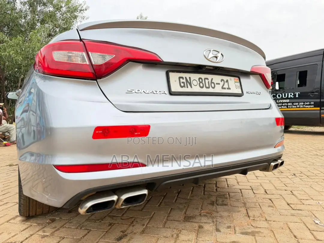 Hyundai Sonata Sport 2.0T Sedan FWD (2.0L 4cyl 6A) 2017 Gray
