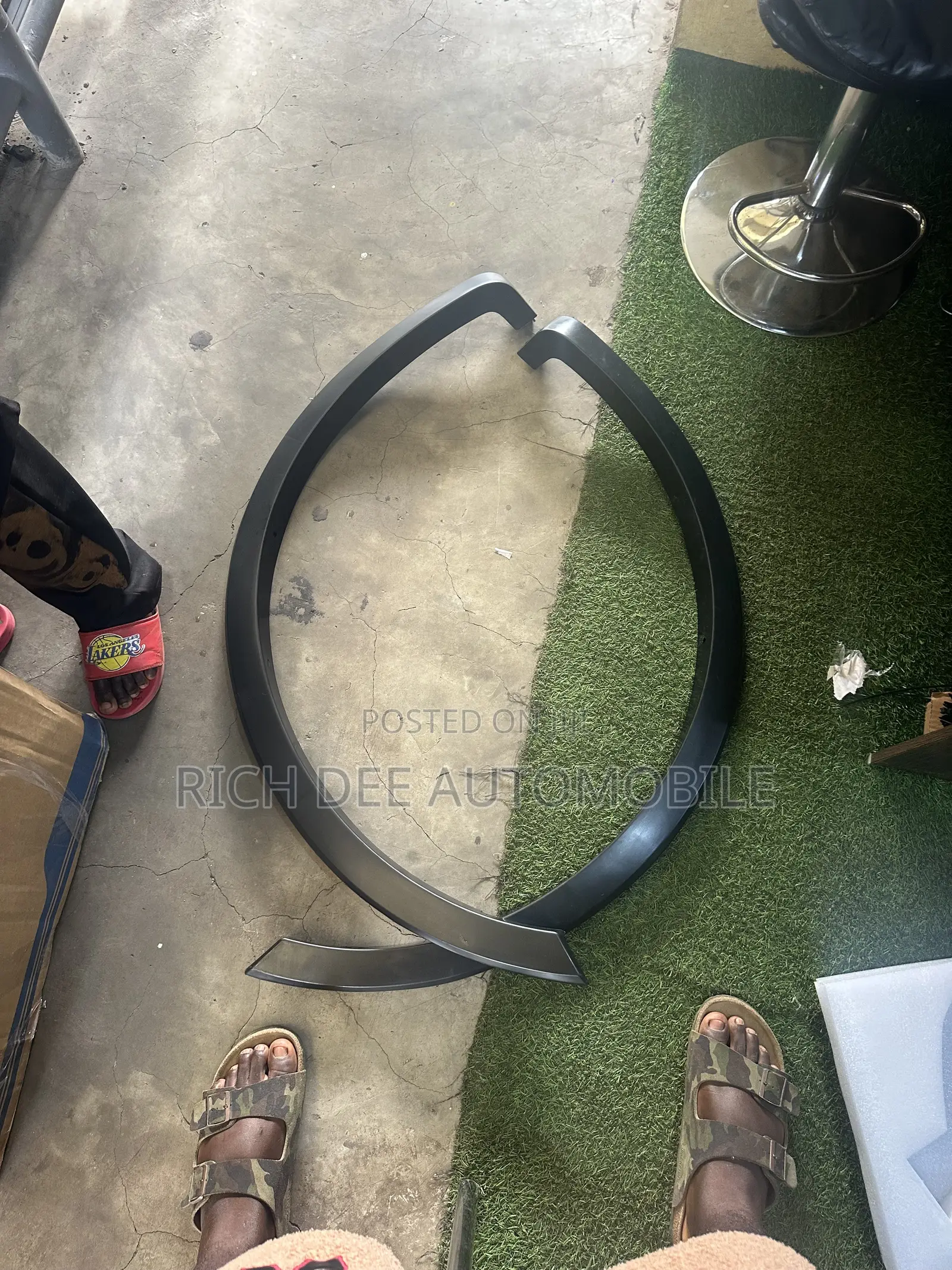 F150 2015 20 Fender Moulding Pair