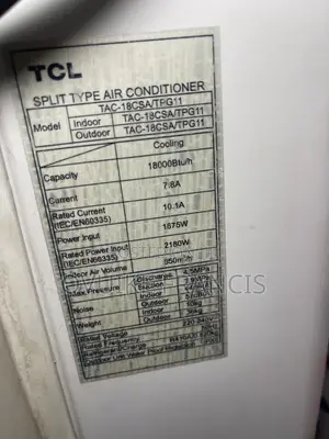 Home Used TCL 2.0h Air Conditioner in Very Good Condition