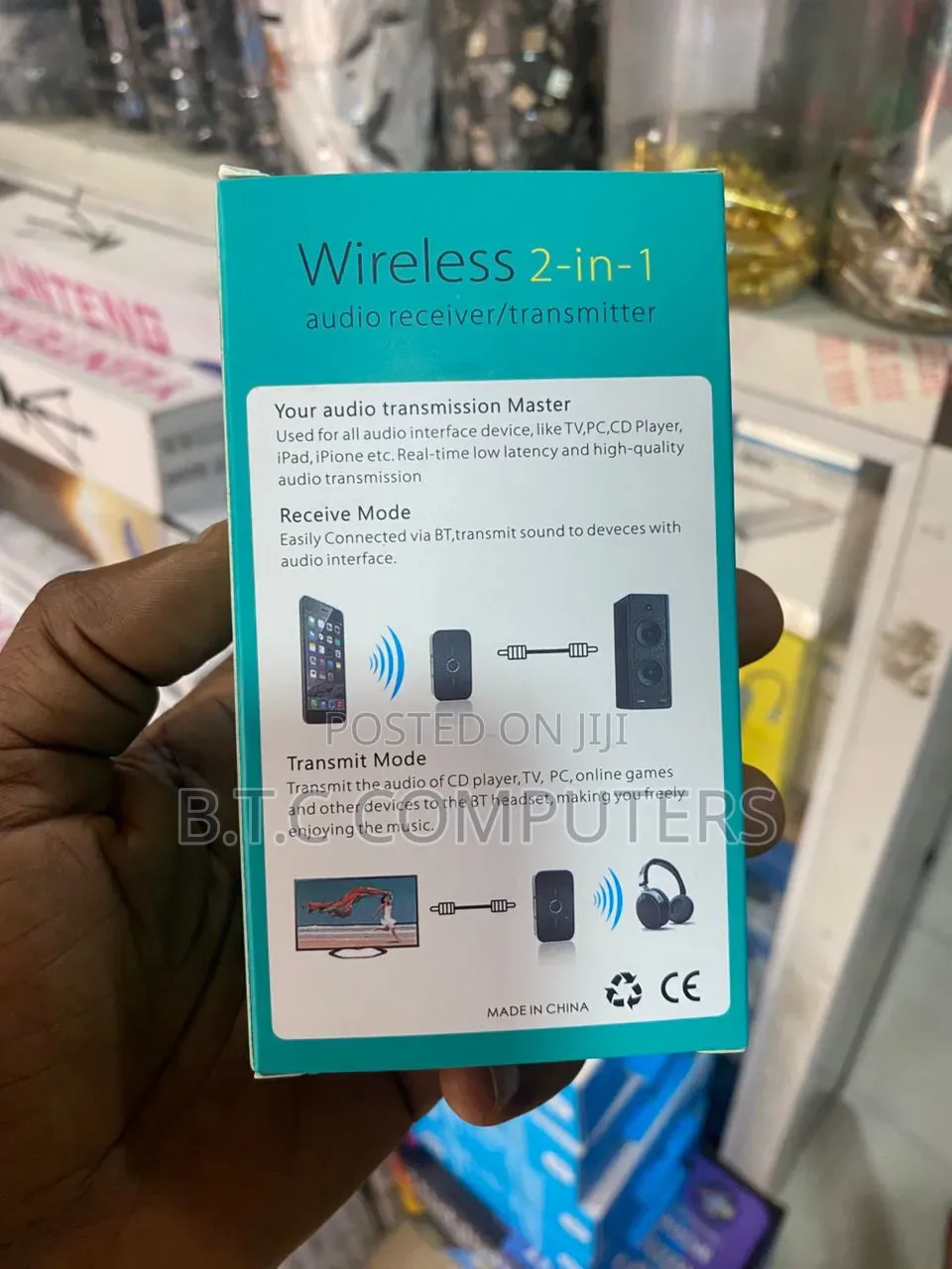 Wireless 2in1 Audio Receiver/Transmitter