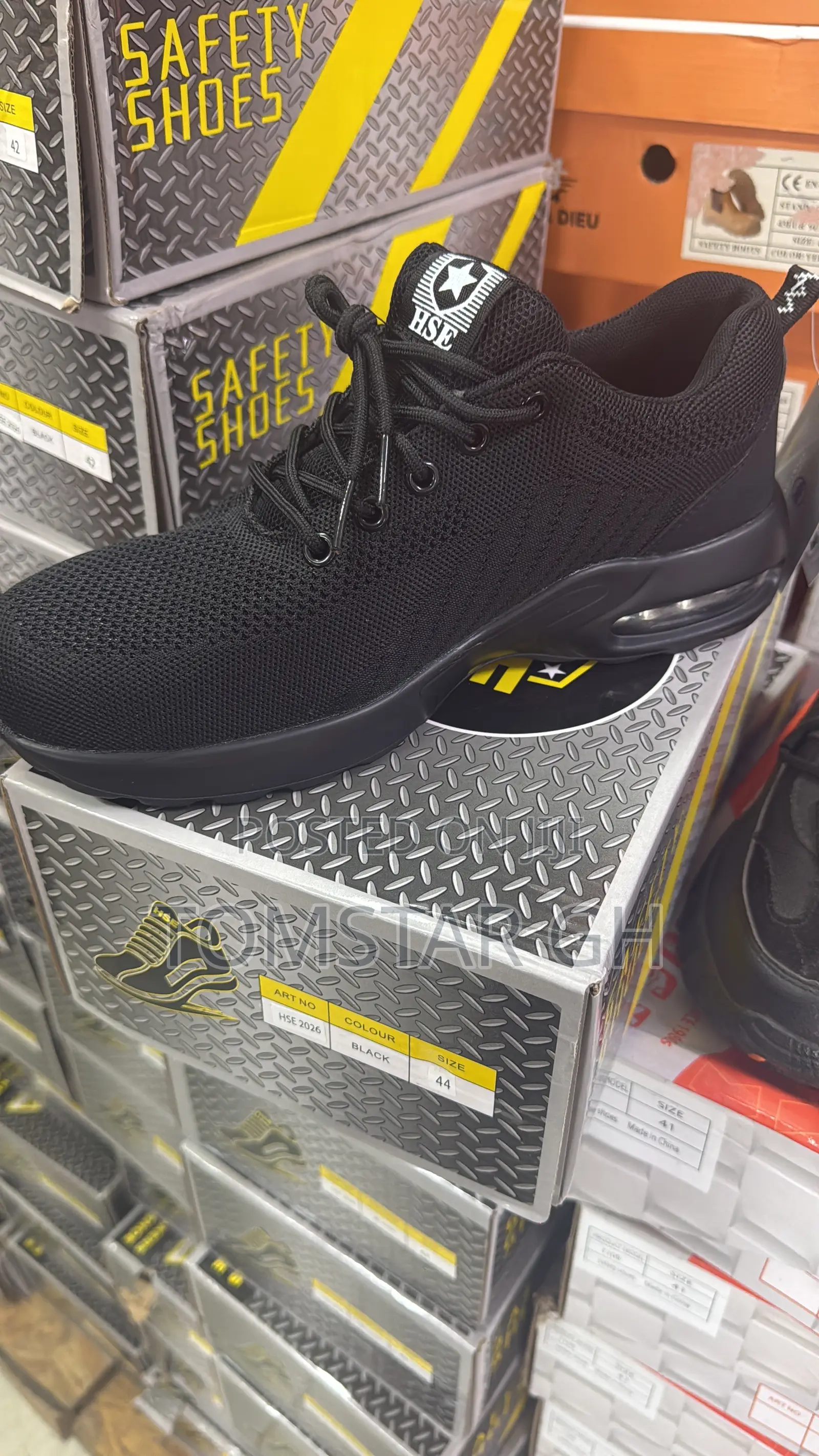 Hse Steel Toe Safety Sneakers