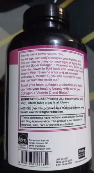 Supper Collagen Tablets 360pcs