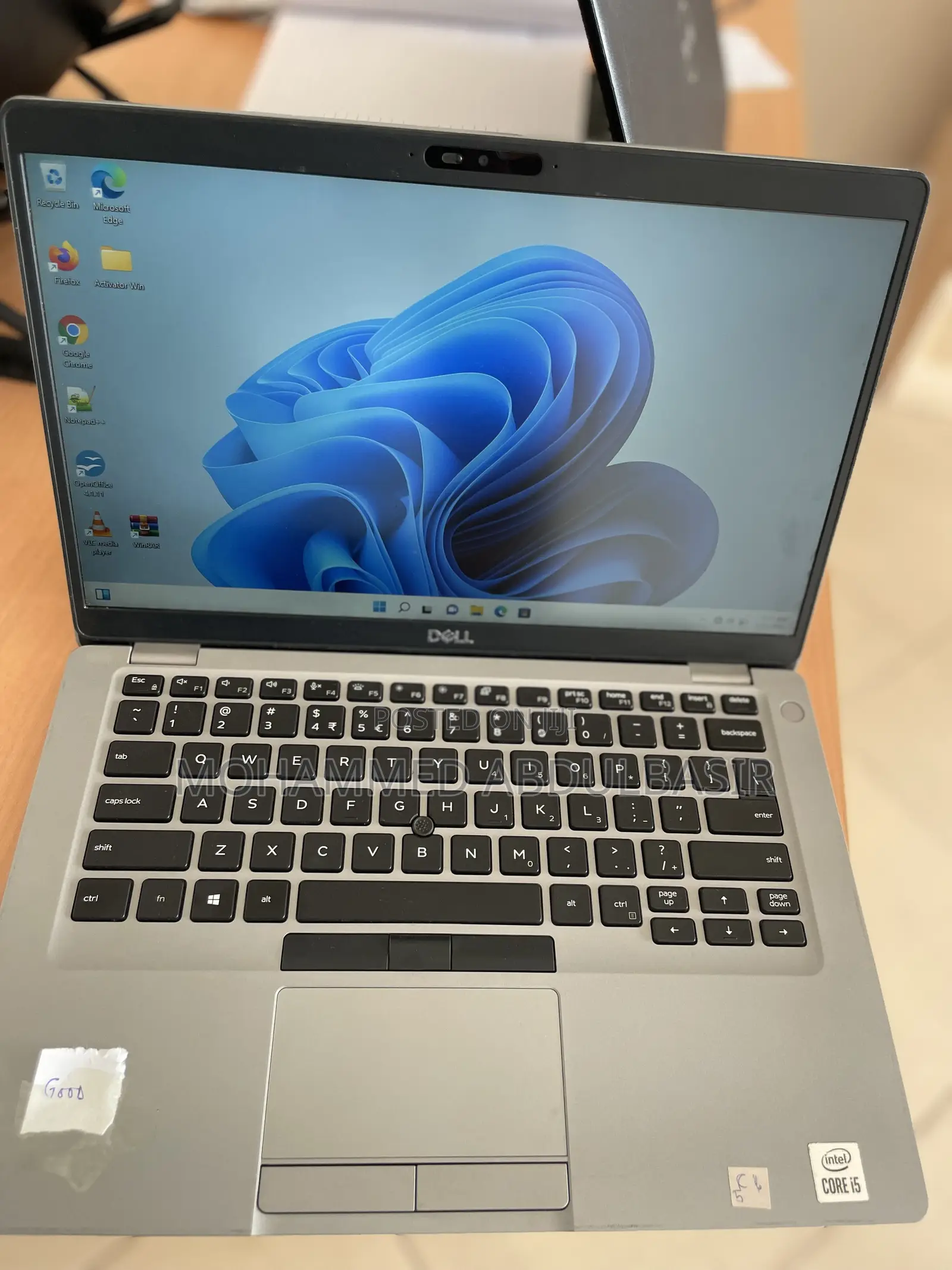 Laptop Dell Latitude 5411 8GB Intel Core i5 HDD 256GB