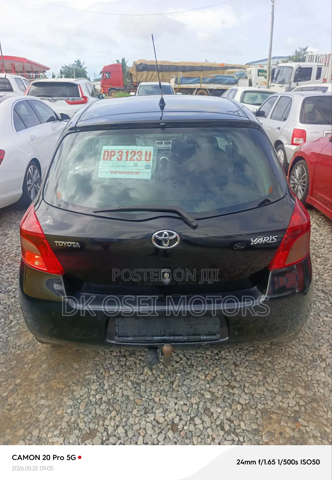 Toyota Yaris 1.5 2009 Black