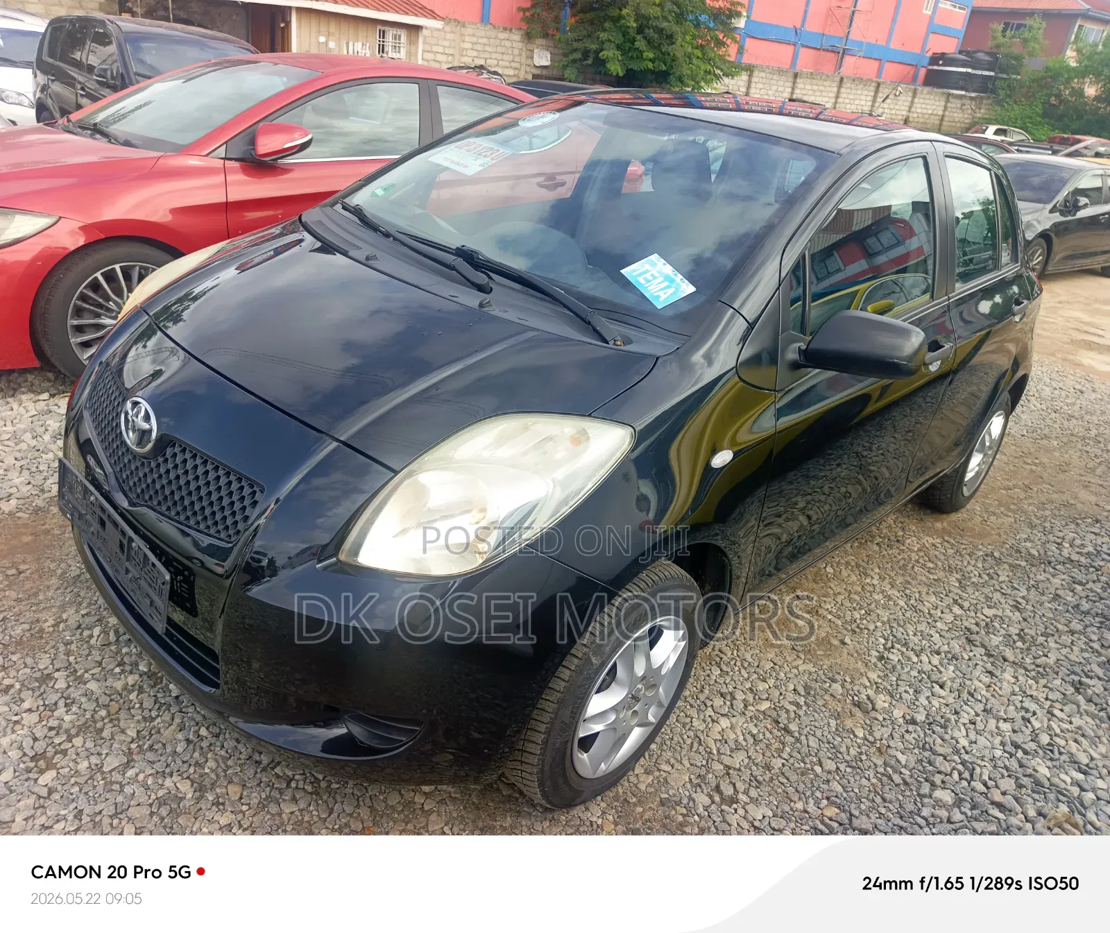 Toyota Yaris 1.5 2009 Black
