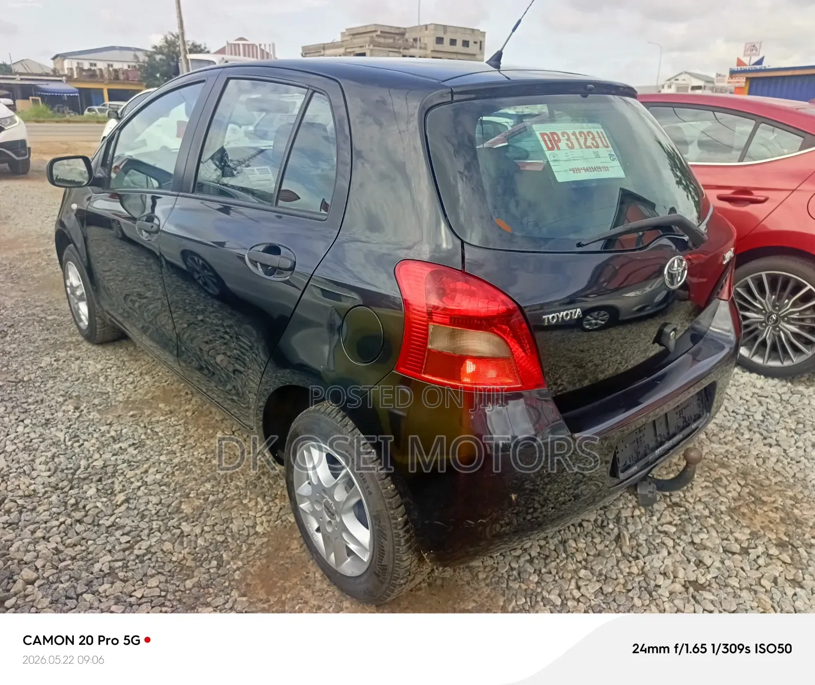 Toyota Yaris 1.5 2009 Black