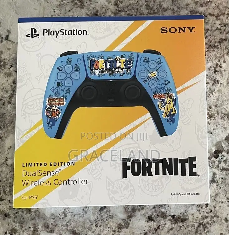 Original Ps5 Dualsense Wireless Fortnite Controller Limited Edition