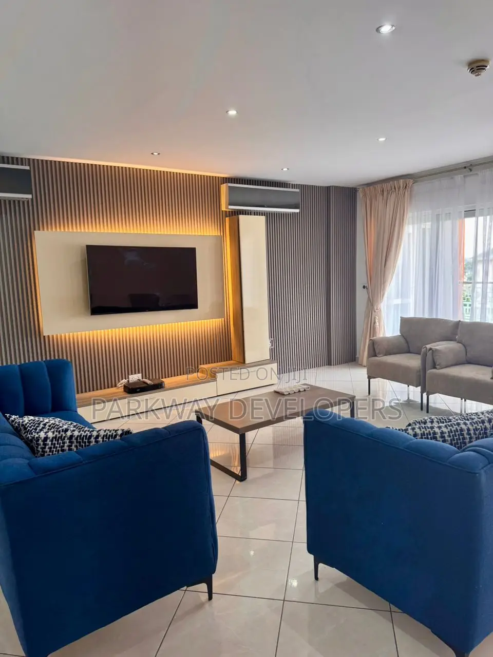 Furnished 3bdrm Apartment in Aurora Apartments, Accra Metropolitan