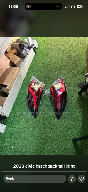 Honda Civic Hatchback Taillights 2022 2023 2024 2025 2026