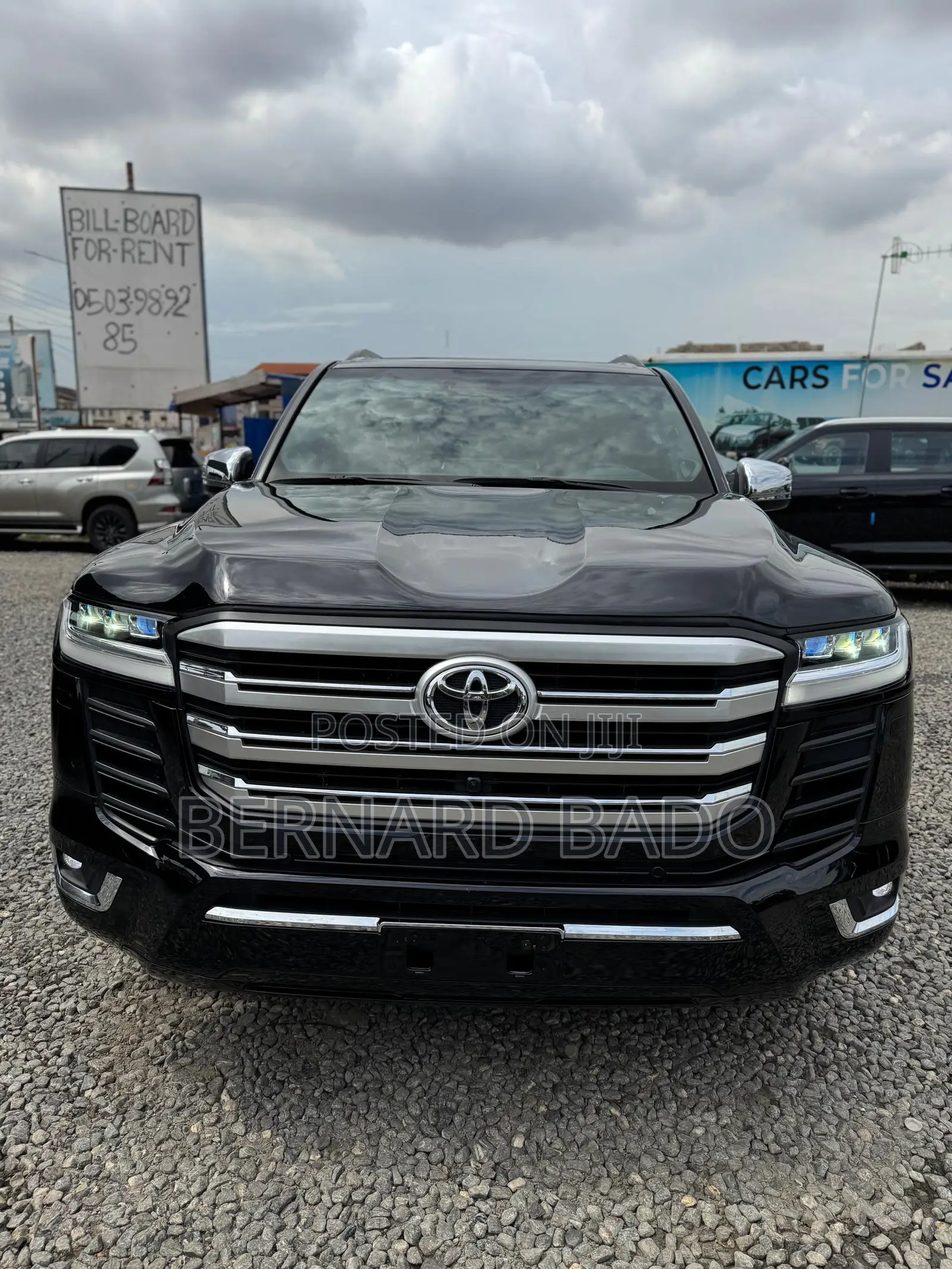 New Toyota Land Cruiser LC300 2025 Black