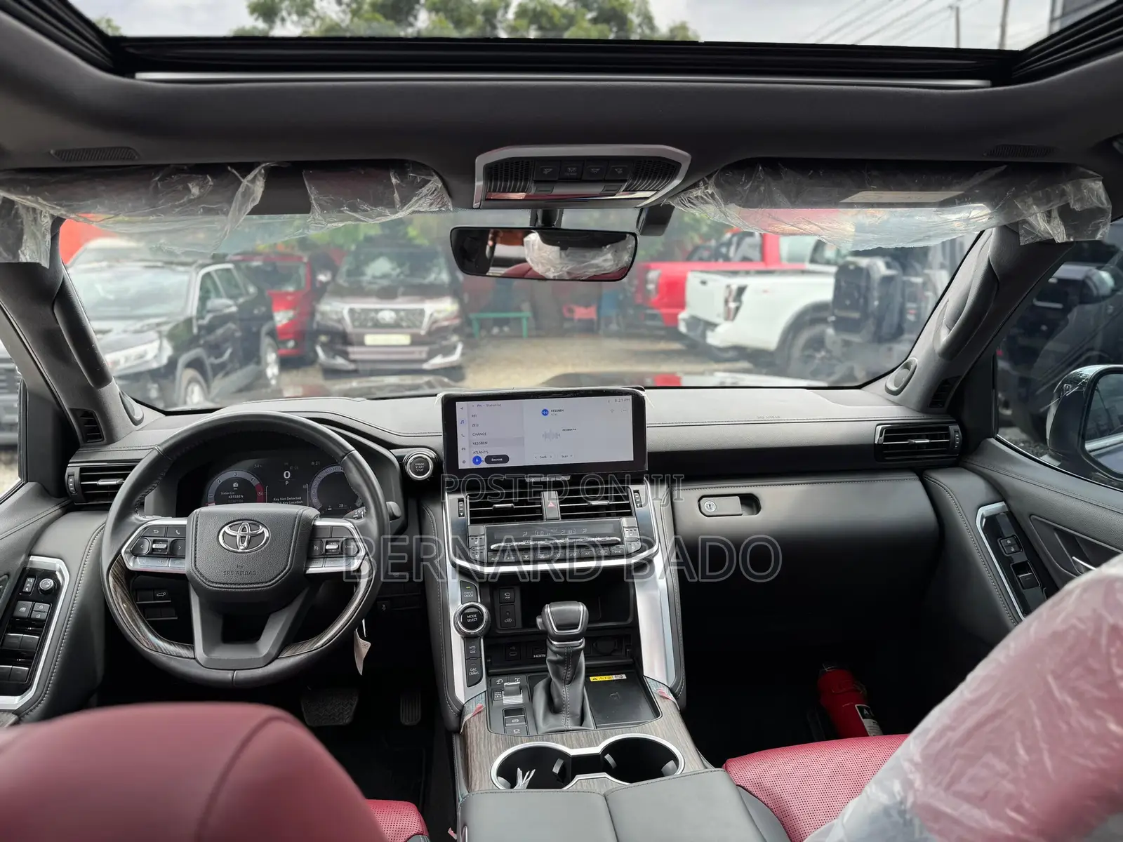New Toyota Land Cruiser LC300 2025 Black