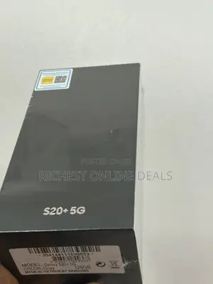 New Samsung Galaxy S20+ 5G 128 GB Black